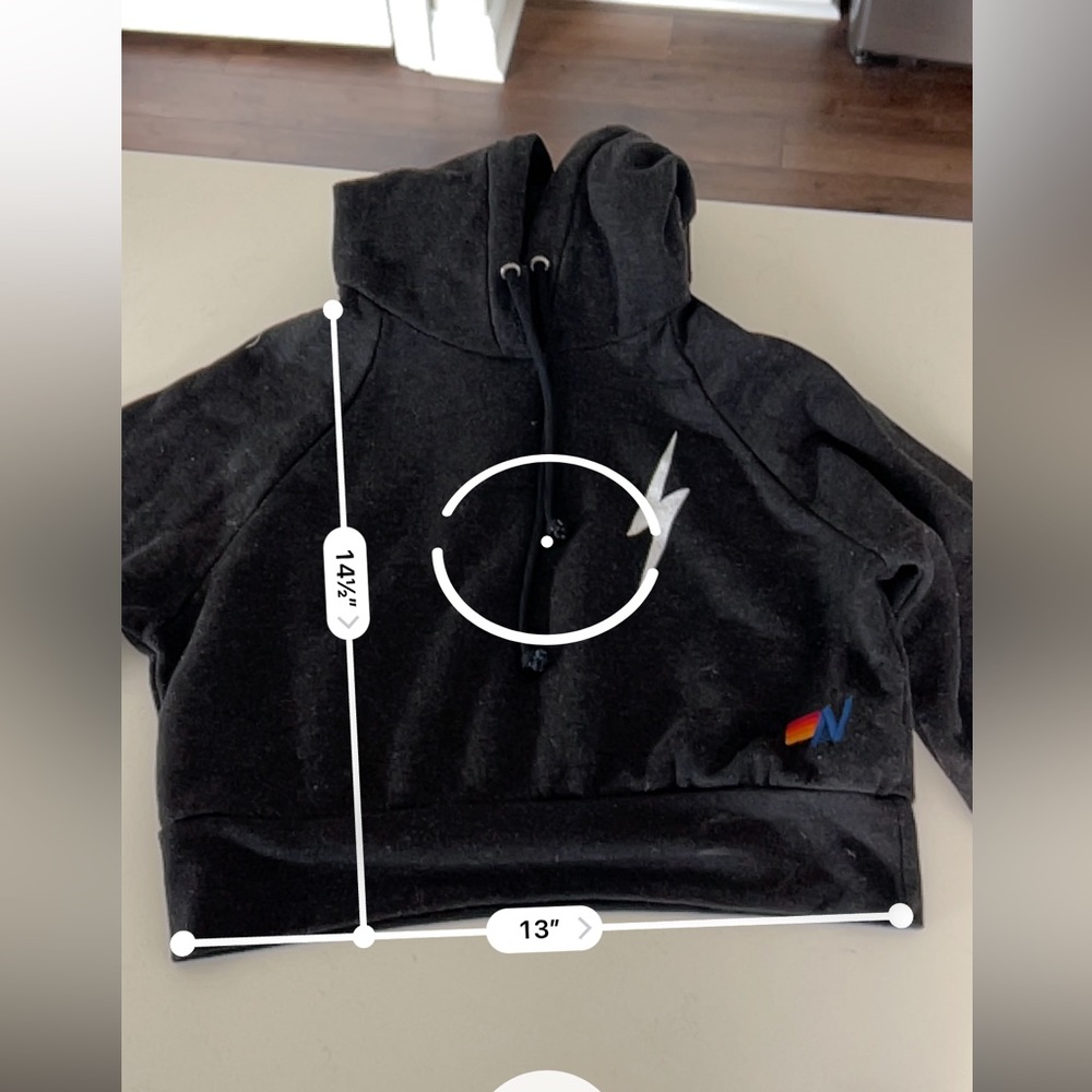Aviator Nation Cropped Hoodie - Picture 6 of 7